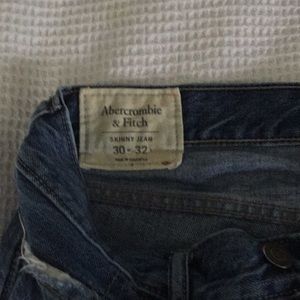 Abercrombie & Fitch Mens Skinny Jeans 30x32